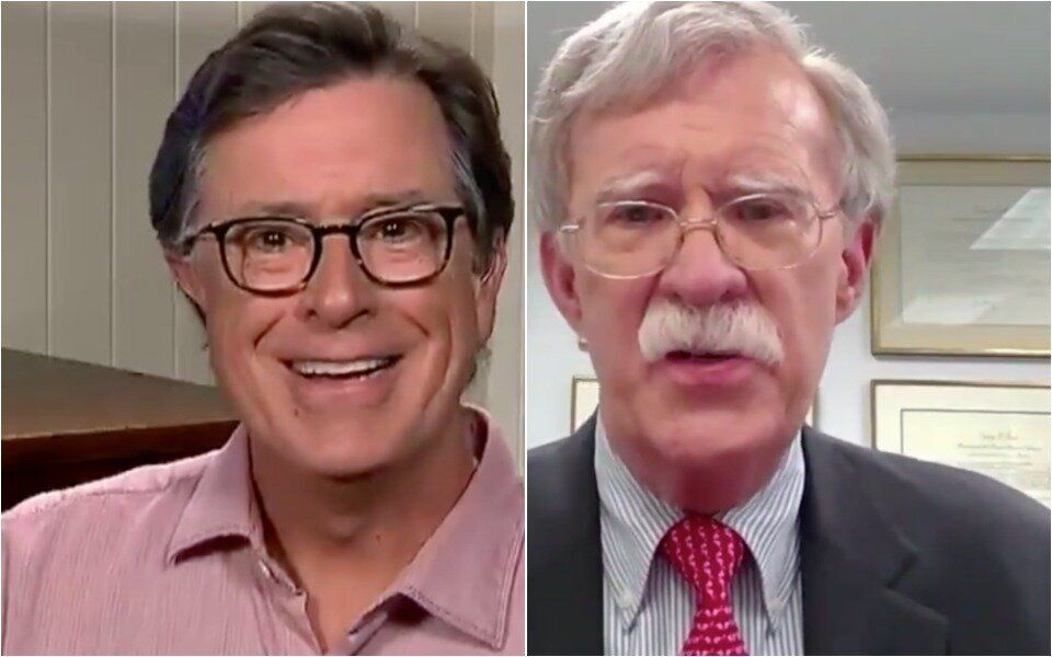 Exasperated Colbert Hits ‘Naive’ Bolton In Blunt Interview: ‘How Did You Not Know?’
Exasperated Colbert Hits ‘Naive’ Bolton In Blunt Interview: ‘How Did You Not Know?’