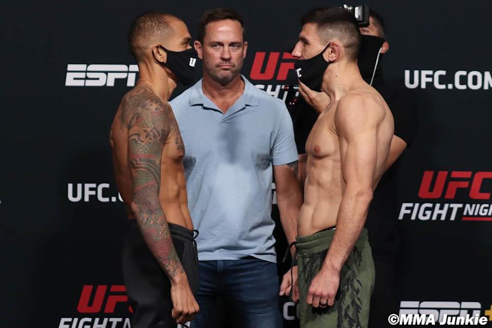 Yancy Medeiros vs. Damir Hadzovic rebooked for UFC Fight Night on June 26