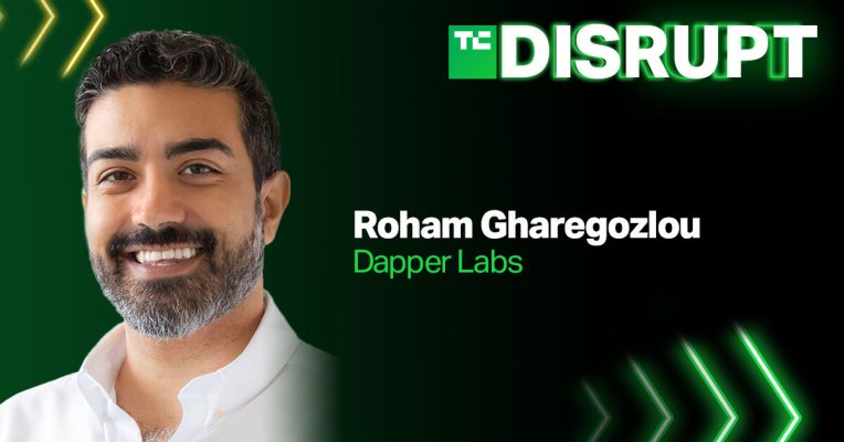 Dapper Labs CEO Roham Gharegozlou is coming to Disrupt Dapper Labs CEO Roham Gharegozlou is coming to Disrupt