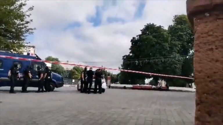 Armed man detained after taking busload of passengers hostage for a day Armed man detained after taking busload of passengers hostage for a day