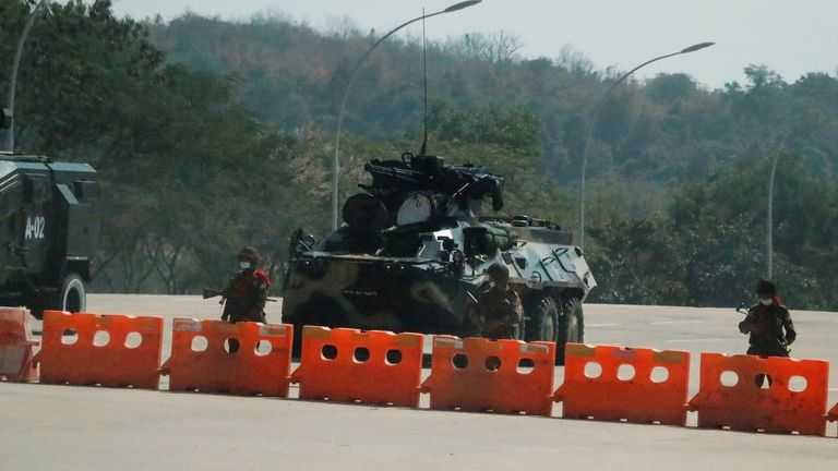 PM condemns Myanmar coup and tells military to 'respect' democracy PM condemns Myanmar coup and tells military to 'respect' democracy